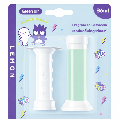 เจลดับกลิ่นโถสุขภัณฑ์ Bad Badtz-Maru 36 มล. สีเขียว